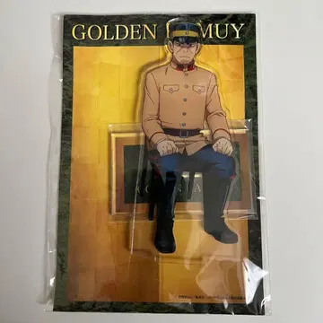 익명 배송 골든 카무이 군인 브로마이드 패턴 빅 아크릴 스탠드