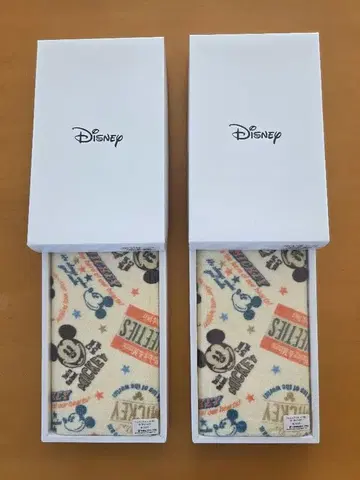 새상품 미사용 미키 타월 페이스 타월 디즈니 면100% 마루신