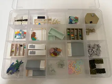 건축 모형 부속 1/50 주택 세트