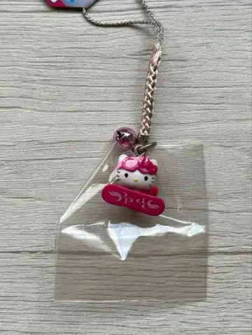 헬로키티 겨울 한정판 스노우보드 스트랩 2007