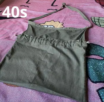 40s AMERICAN REDCROSS 에이프런 백 ww2 미군