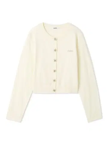 IVR SNIDEL 스나이델 비쥬 버튼 니트 가디건