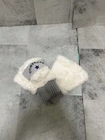 컨버스 CONVERSE 보아 장갑 핑거리스 미튼 2way 화이트