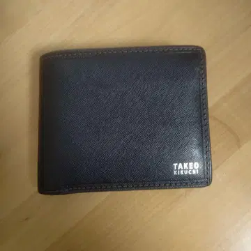 TAKEO KIKUCHI 접이식 지갑 블랙