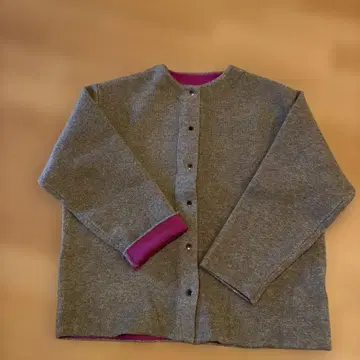 ships 바이컬러 가디건