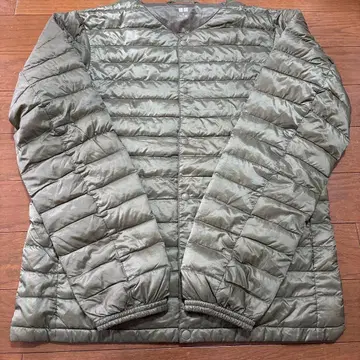 UNIQLO 이너 다운 자켓 M 올리브 카키