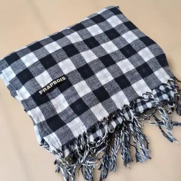FRAPBOIS 체크 무늬 머플러 리버서블