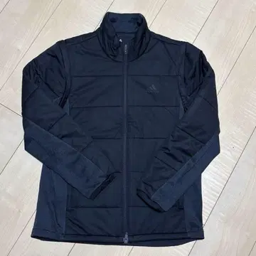 adidas 골프 경량 충전솜 2way 자켓 남성용 M 블랙