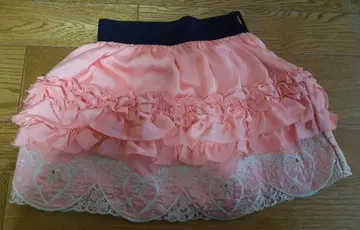 Smork 스모크 미니 스커트 핑크 블랙