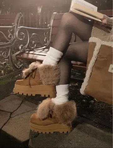 다리치 라이닝 퍼 엔지니어 부츠