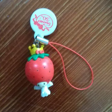 산리오 50주년 딸기 왕자 마스코트 스트랩/키링 2010년 제작