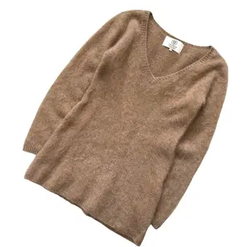 CASIMICO 캐시미어 100% 퍼 가공 니트 M 동양방직사