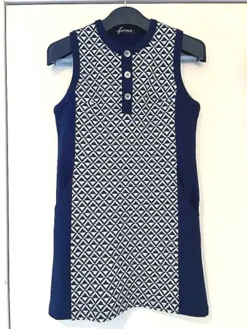 [ 미사용 새상품 ] MUNITALP 원피스 네이비