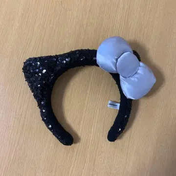 USJ 헬로키티 머리띠 블랙