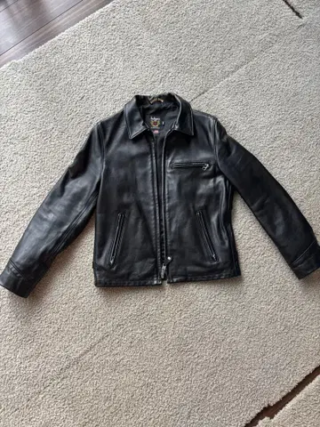 Schott 가죽 자켓 천연 가죽 40 사이즈