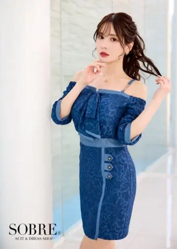 숄더백 레이스 원피스