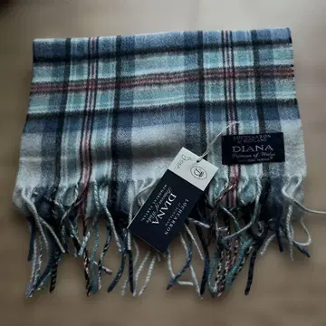 LOCHCARRON DIANA 머플러 그레이 계열 체크