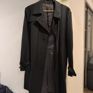 FRANCO PRINZIVALLI 블랙 체스터 코트