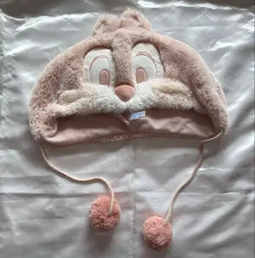 새상품급 칩과 데일 팬캡 58cm 성인용 칩 핑크