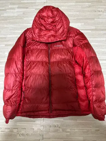 새상품급! mont-bell 알파인 다운 자켓 XL 레드