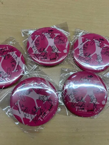 애니서머 2025 아티스트 콜라보 캔뱃지 5개 세트