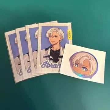 이brahim GLAY x ACCENT 트레이딩 카드 씰