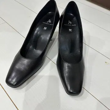 와코루 서세스워크 블랙 하이힐 스퀘어토 25cm