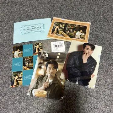 송승헌 A6 사이즈 클리어 파일 세트