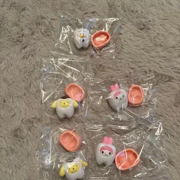 산리오 캐릭터즈 모두 함께 되자! 치아 5세트