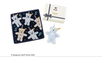 페이 x 슈타이프 테디베어 키링 세트