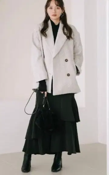 코코딜 트위디 코트