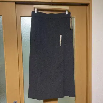 무인양품 세탁 가능한 밀라노 리브 스커트