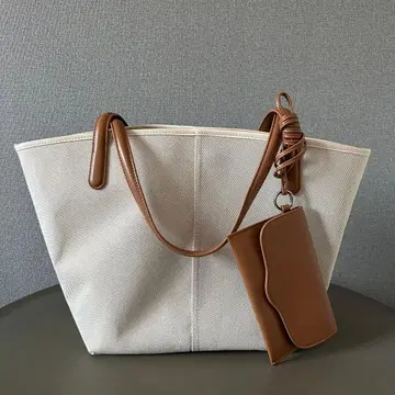 카프리슈 레마쥬 바이컬러 토트백