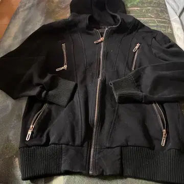 ZARA MAN 블랙 후드티