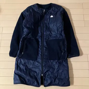 11.27 LOGOS 로고스 리버서블 나일론 코트 네이비 M