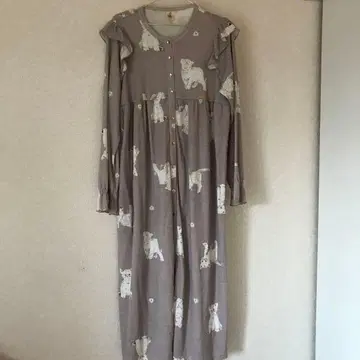 Moon Tan 고양이 패턴 룸웨어