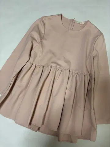 yori 누쿠누쿠 블라우스 상의 38 핑크