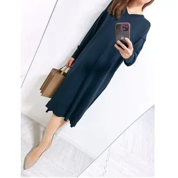 [새상품급] 정가 28,000엔 가리야르다칸테 사이즈 F 니트 원피스