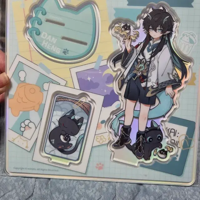 붕괴 스타레일 붕스타 타이니캣 단항 음월 아크릴스탠드