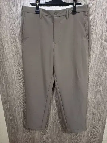 무인양품 베이지 폴리에스테르 혼방 슬랙스 L 2