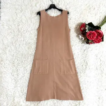 컨디션 최상 폭시 정가 86,000 니트 롱 원피스 40