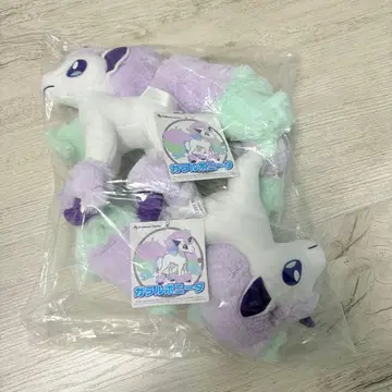포켓몬 센터 한정판 갈라르포니타 봉제 인형 2체 묶음 판매