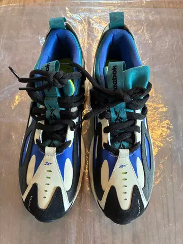 리복 스니커즈 파랑/블랙/화이트 27cm