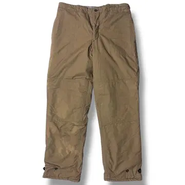 60s 체코 OTAVAN TEBRON 안감 퀼팅 밀리터리 팬츠