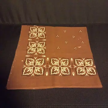 vintage 반다나 브라운