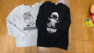 AUDREY & MICHAEL 맨투맨 2종 세트