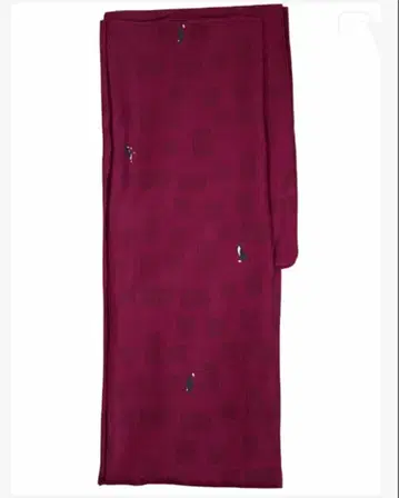 새상품 고양이 코몬 이중 기모노 L 와인 레드