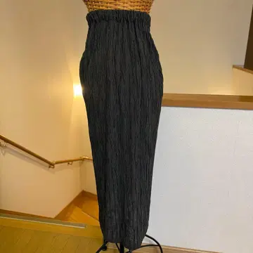 Jurgen Lehl  고무 사용 캐주얼 세련된 롱 스커트
