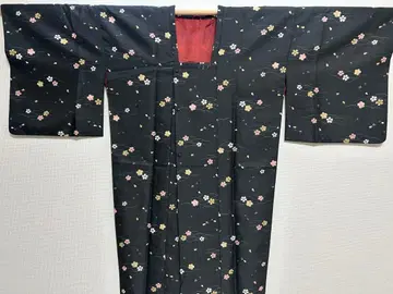 세탁 가능한 롱 코트 벚꽃 패턴 250