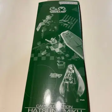 CAPSULE ACTION 하츠네 미쿠 건담 콜라보 미개봉 BOX
